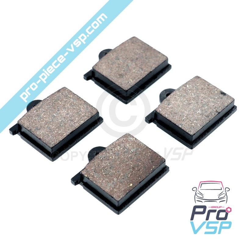 Pastillas de freno traseras