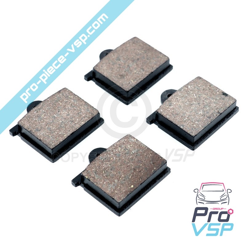 Rear brake pads