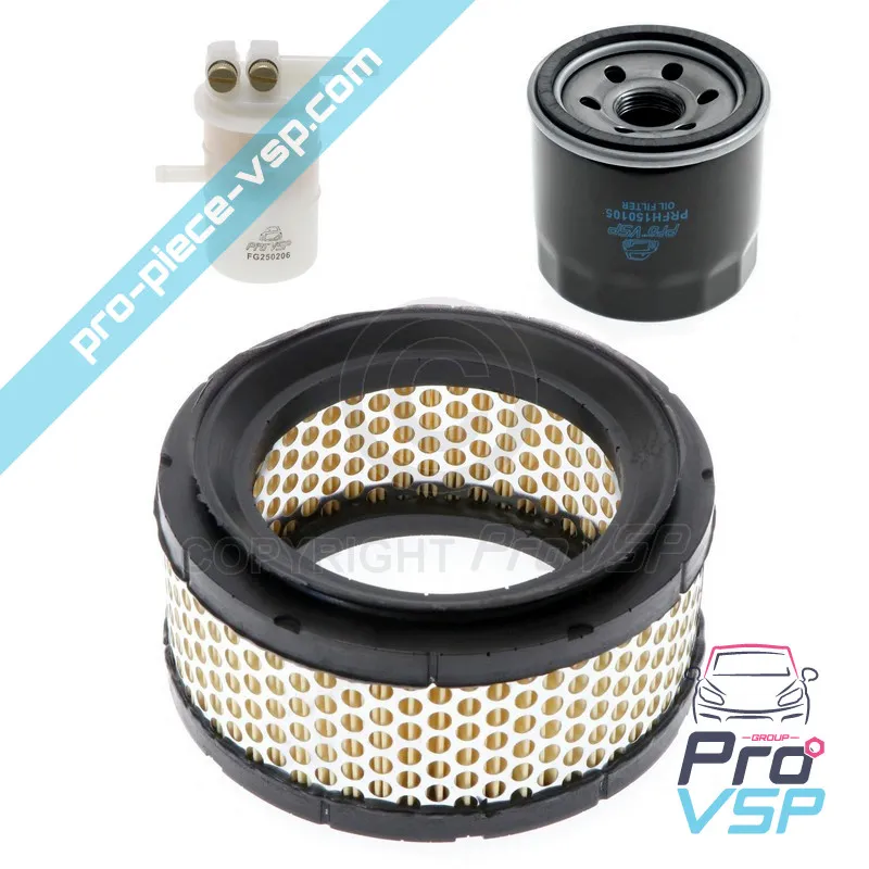 Kit 3 filter för Casalini motor Mitsubishi