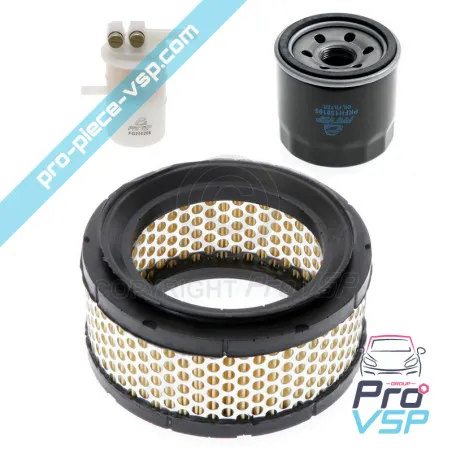 Kit 3 filtres pour Casalini moteur Mitsubishi