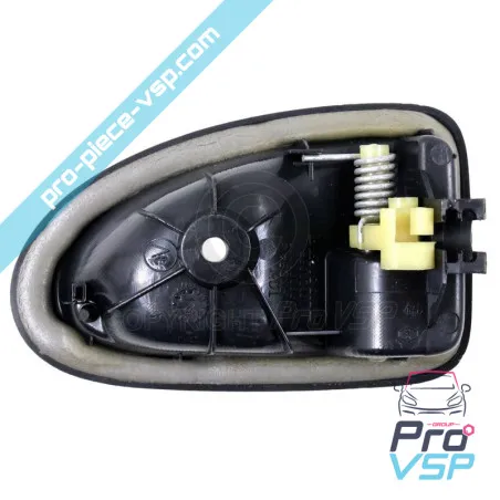 Manico di porta interno sinistro (grigio azzurro) per Microcar Mgo 1 e due , M8 F8C , Ligier CFR