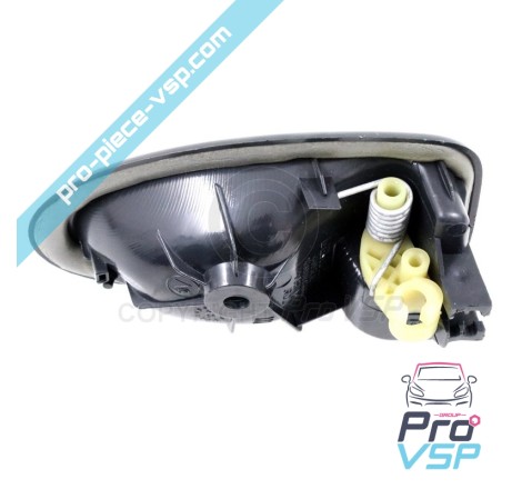 Alça da porta interna esquerda (cinza de alumínio) para Microcar Mgo 1 e 2, M8 F8C , Ligier Jsrc