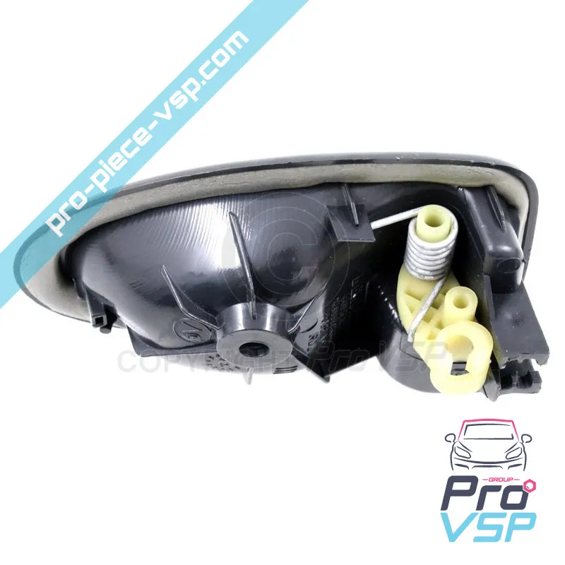 Manico di porta interno sinistro (grigio azzurro) per Microcar Mgo 1 e due , M8 F8C , Ligier CFR