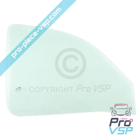 Rakt dörrglas färgat för Ligier Microcar Dué