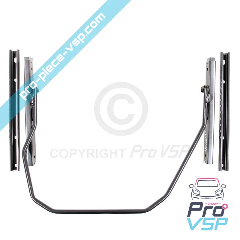 Left seat rails for Aixam City Roadline Crossline Scouty Crossover