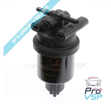 Fuel filter support