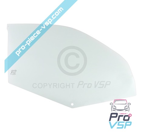 Vidro de porta reta manchada para Microcar Virgo 1 , 2 e 3