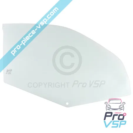 Straight door glass stained for Microcar Virgo 1 , 2 and 3