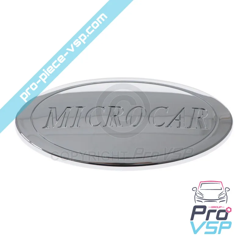 Logo de capot ou de hayon pour Microcar