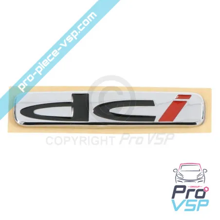 Takaluukku logo varten Ligier Microcar moottori DCI