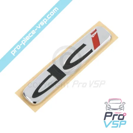 Tailgate logo for Ligier Microcar engine DCI