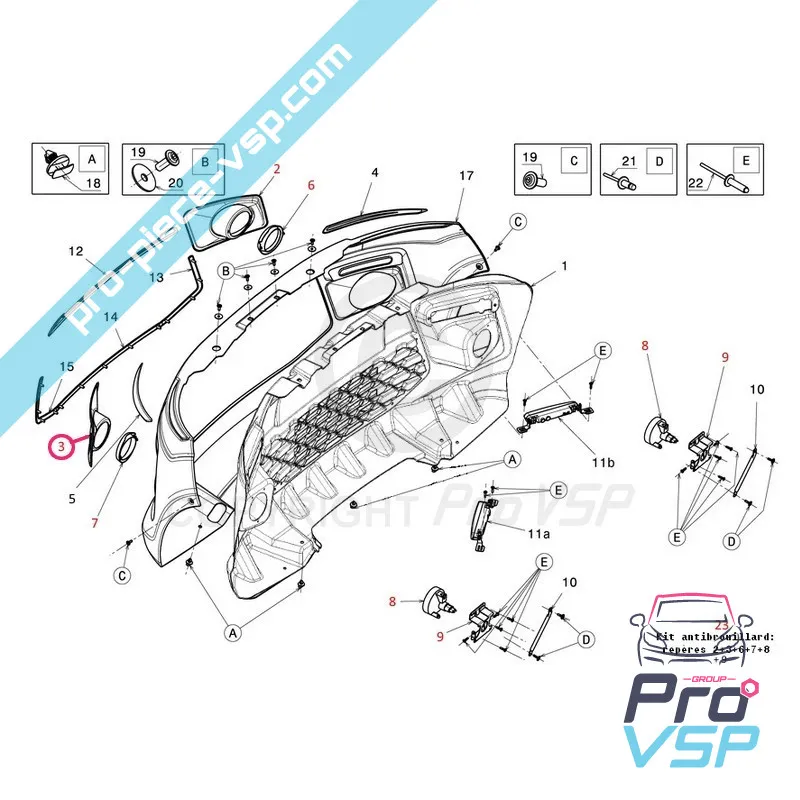 Esquerda nevoeiro cache preto ébano para Ligier JS50/JS50L Fase 1 sem nebuloso Esquerda nevoeiro cache preto ébano para Ligier JS50/JS50L Fase 1 sem nebuloso