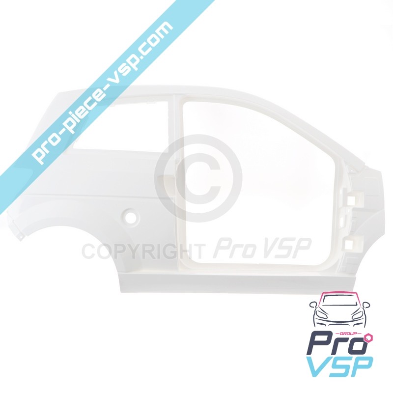 Direito branco lateral para Ligier Ixo