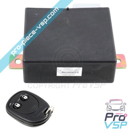 Empfängerbox und Fernbedienung für Microcar Mgo 2