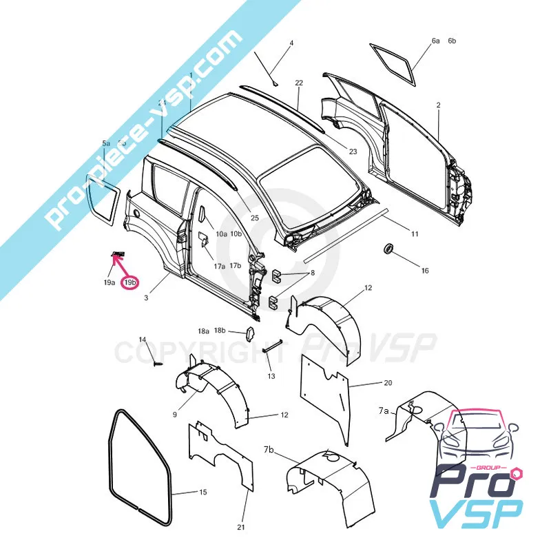 Left central amount logo for Microcar Mgo 1 and 2