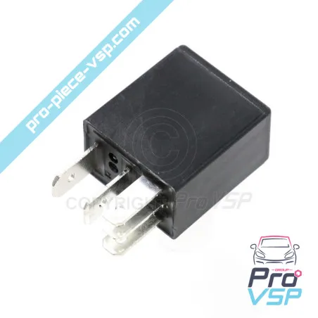 Relais noir 5 broches pour Ligier Microcar Dué