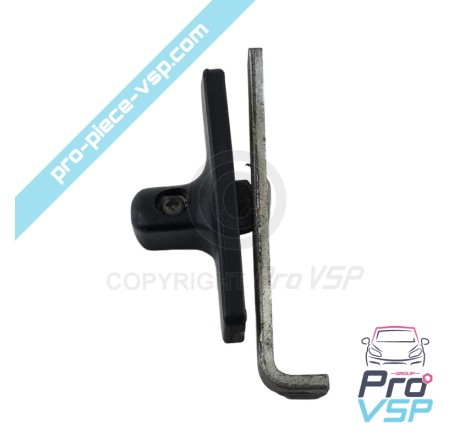 Left outdoor door handle