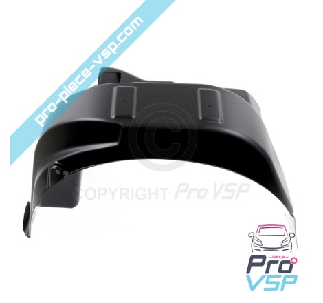 Right rear wheel crossing