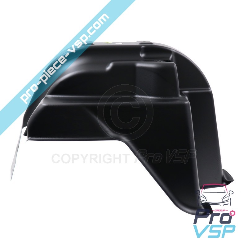 Right rear wheel crossing