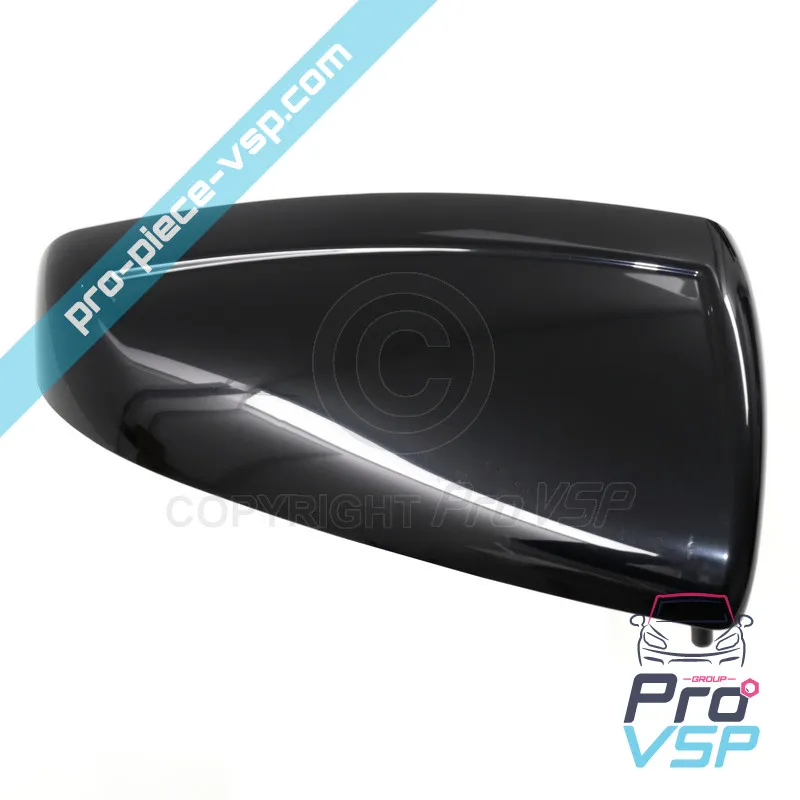 Escudo preto espelho preto para Aixam Sensation