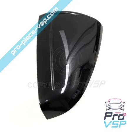 Concha negra de espejo negro para Aixam Sensation