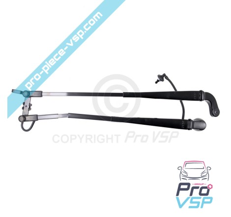 Front wiper arm