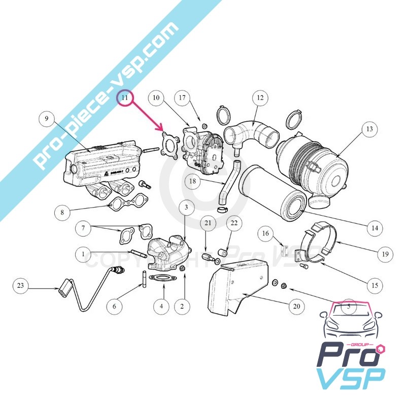 Carburation body joint