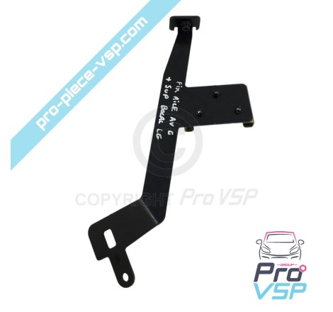 Front left wing attachment