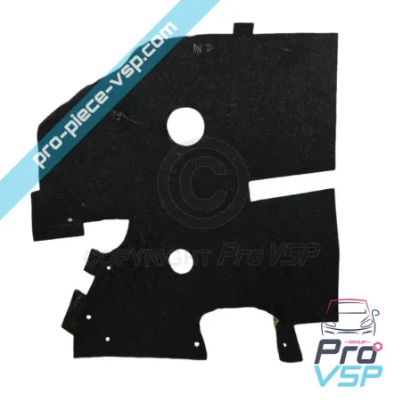 Fondul de izolare a motorului frontal folosit pentru Bellier Jade