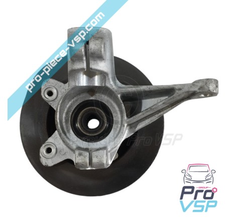 Thread + right front brake disc