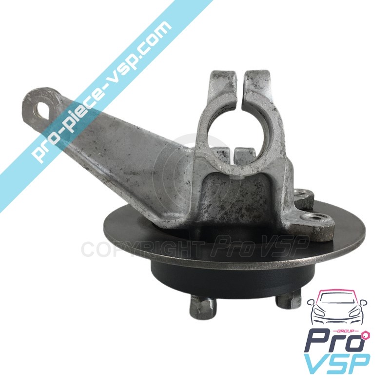 Thread + right front brake disc