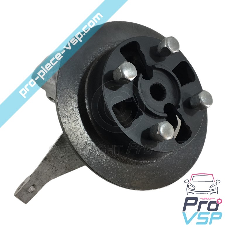 Thread + right front brake disc