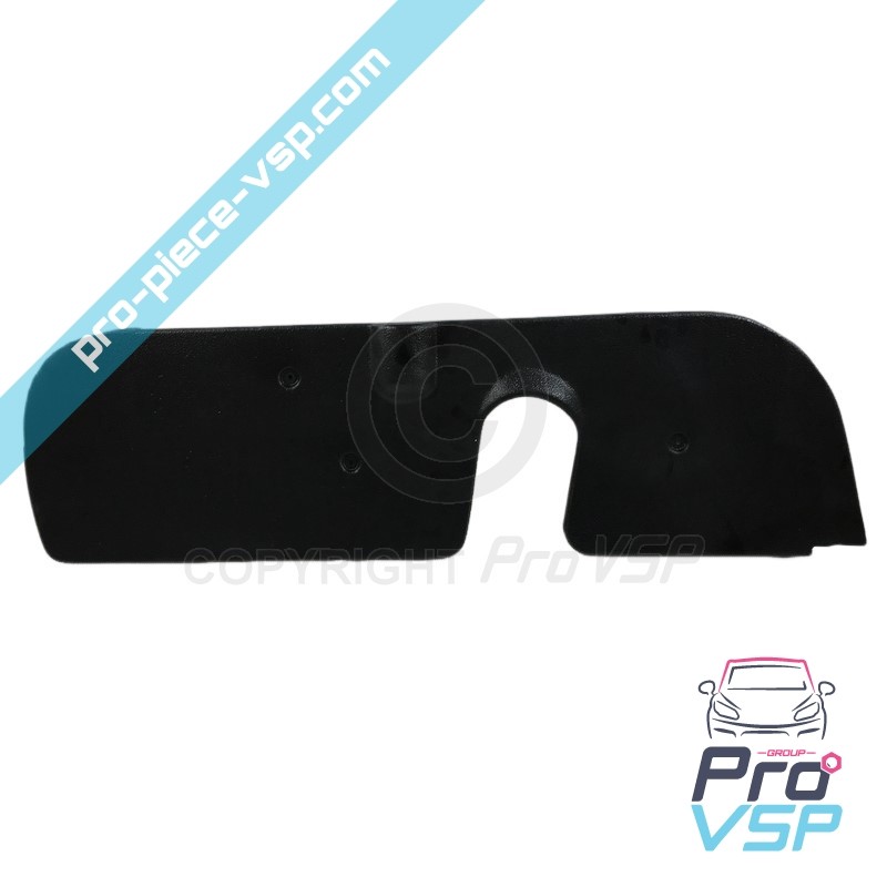 Right rear wheel crossing