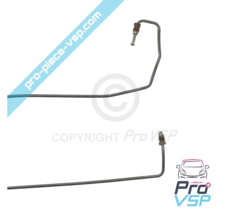 Right and left rear brake hose