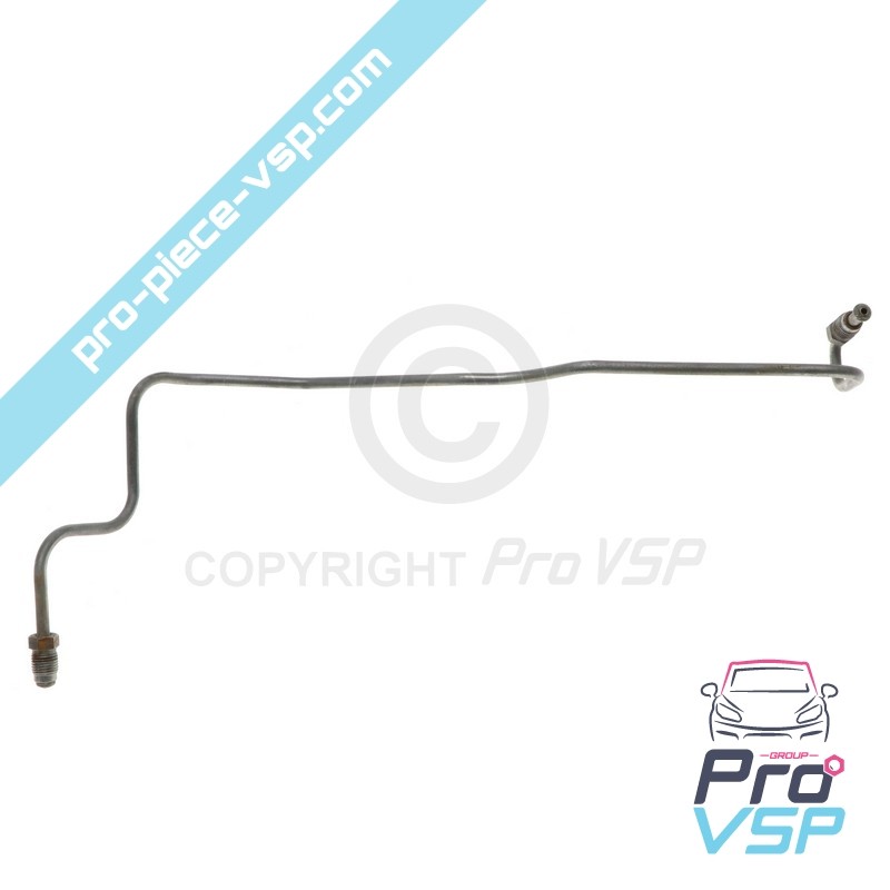 Rear brake pipe