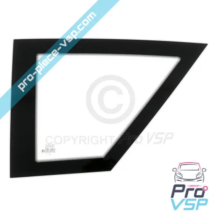 Vitre custode gauche incolore pour Aixam A741 A751