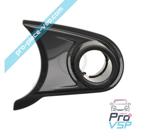 Carbon hubcase of left rear light