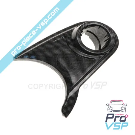 Carbon hubcase of left rear light