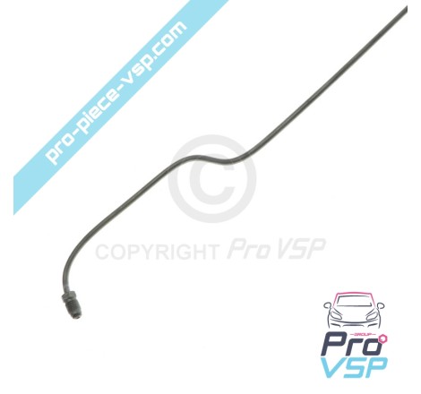 Rear brake pipe