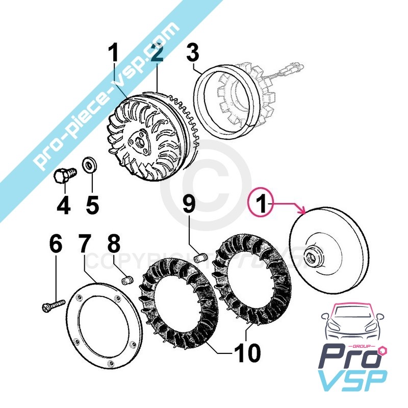 Engine steering