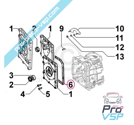 Oil pan seal