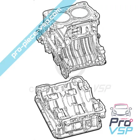 Motor del motor para el motor. Lombardini DCI LDW 492 y HDI 480