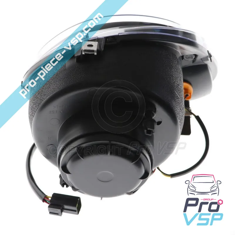 Fundo preto esquerdo para o fundo preto adaptável para Aixam Mega