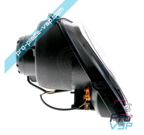 Fundo preto esquerdo para o fundo preto adaptável para Aixam Mega