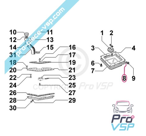 Drain plug gasket