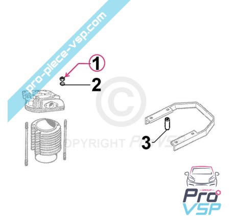 Cylinder head nut