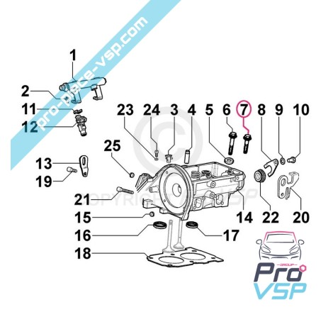 Cylinder head screw