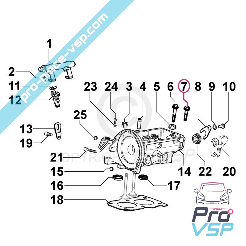 Cylinder head screw