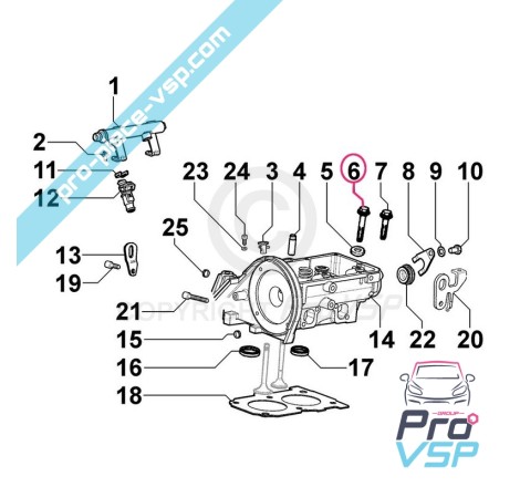 Cylinder head screw