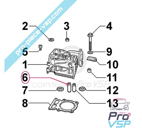 Intake valve guide